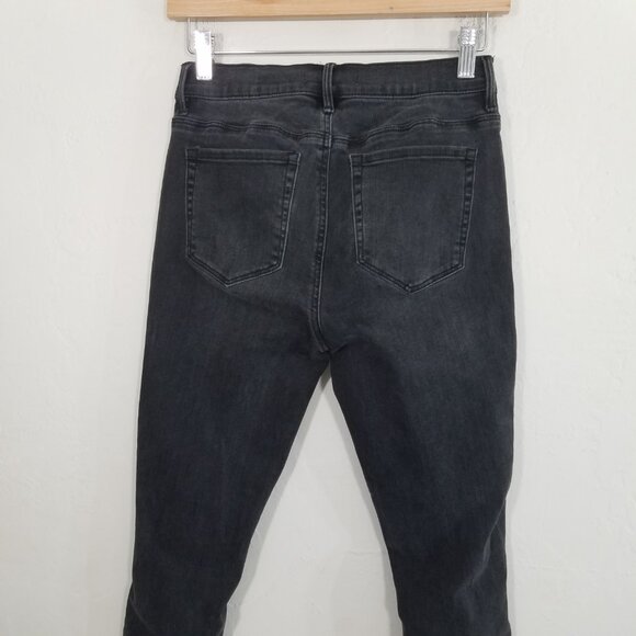 PacSun High Rise Jegging Distressed Stretch Jeans Black Size 26 - Picture 6 of 8